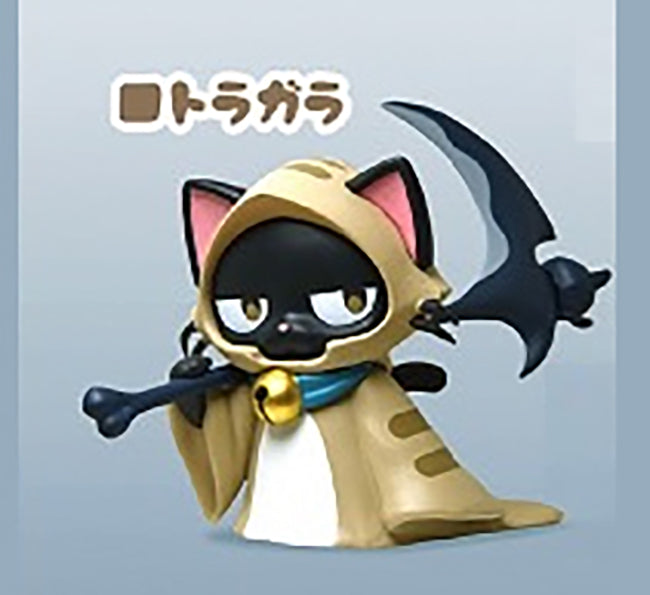 Shinyagami-san Shinigami Neko Cat Mini Figure Gacha Gashapon Complete Set