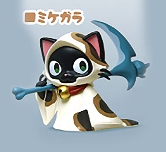 Shinyagami-san Shinigami Neko Cat Mini Figure Gacha Gashapon Complete Set