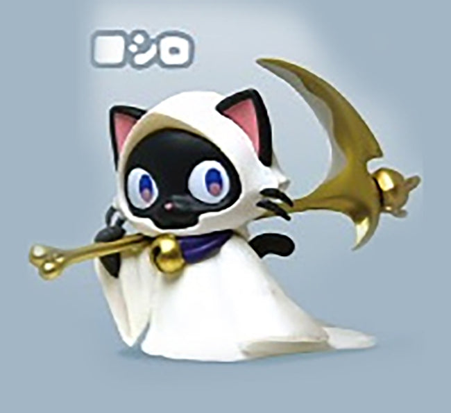 Shinyagami-san Shinigami Neko Cat Mini Figure Gacha Gashapon Complete Set