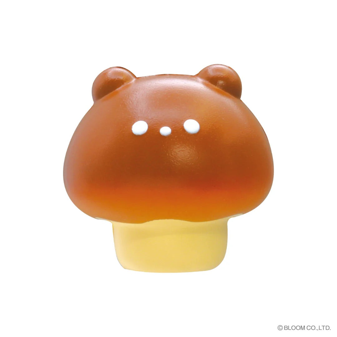Kemomimi-take Animal Mushroom Squishy Gacha Gashapon Complete Set