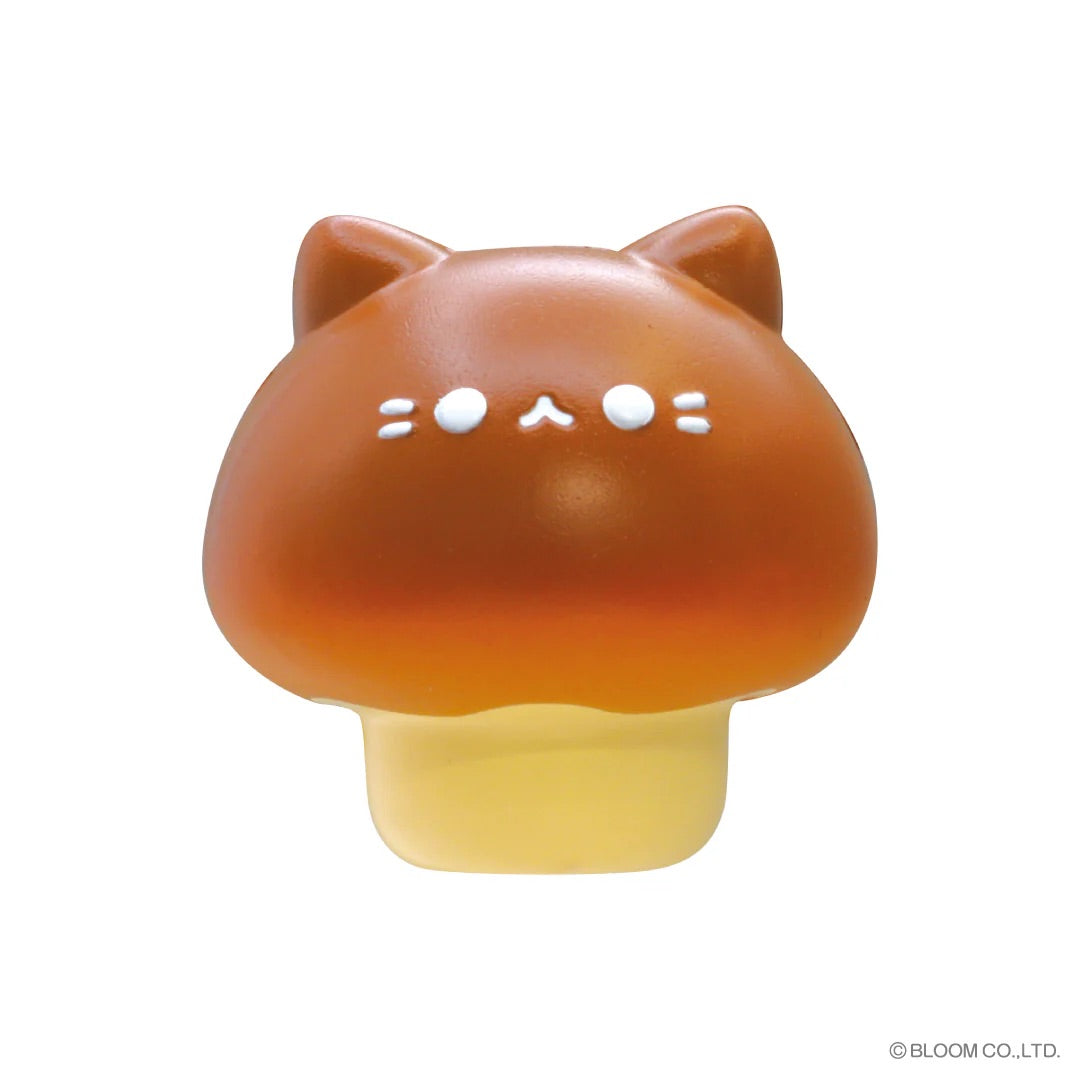 Kemomimi-take Animal Mushroom Squishy Gacha Gashapon Complete Set
