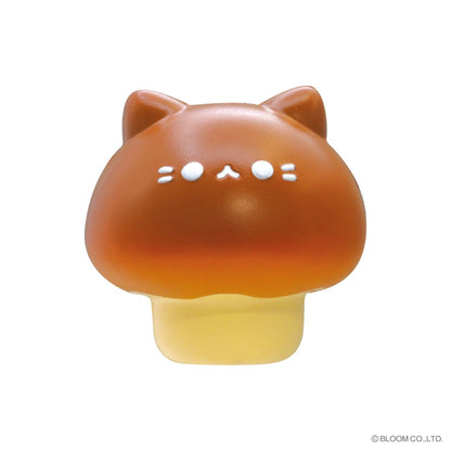 Kemomimi-take Animal Mushroom Squishy Gacha Gashapon Complete Set