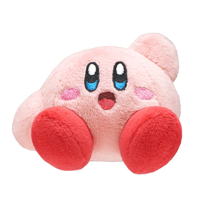 Kirby Sitting Plush Keychain Mascot 2 Gacha Gashapon Complete Set