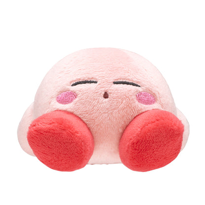 Kirby Sitting Plush Keychain Mascot 2 Gacha Gashapon Complete Set