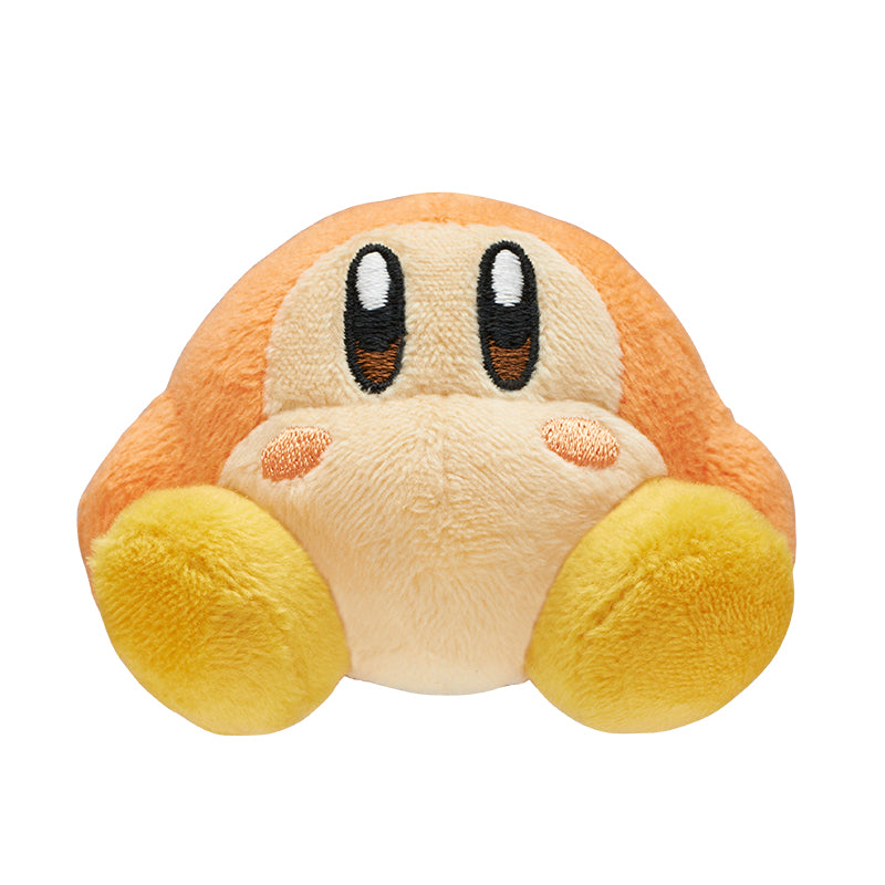 Kirby Sitting Plush Keychain Mascot 2 Gacha Gashapon Complete Set