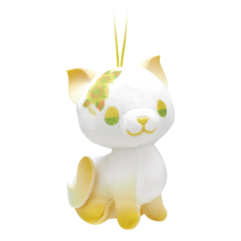 Flower Cat Plush Mascot Gacha Gashapon Complete Set