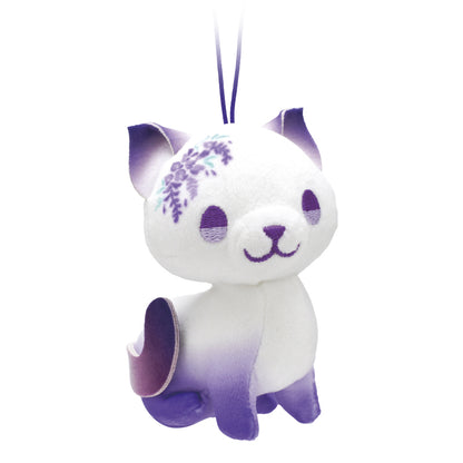 Flower Cat Plush Mascot Gacha Gashapon Complete Set