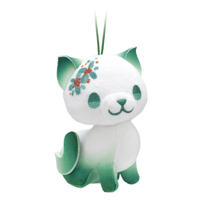 Flower Cat Plush Mascot Gacha Gashapon Complete Set
