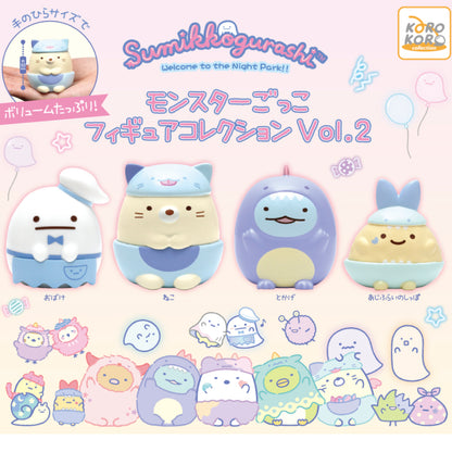Sumikko Gurashi Monster Play Figure Collection Vol.2 Gashapon Complete Set Gacha