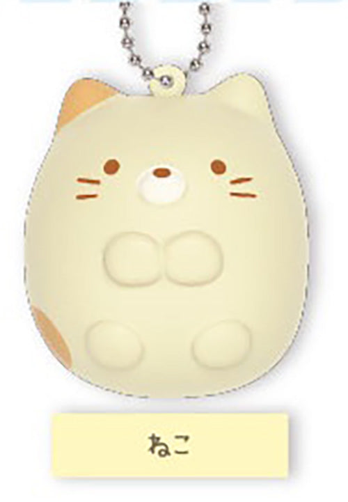 Sumikko Gurashi Yawamochi Soft & Chewy Bread Squishy Keychain Gacha Gashapon Complete Set