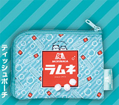Morinaga Ramune Ramuneko & Shuchu Pouch Collection Japanese Soda Gacha Gashapon Complete Set