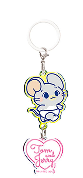 Tom & Jerry Gokko Mejirushi Double Charm Acrylic Keychain Gashapon Complete Set Gacha