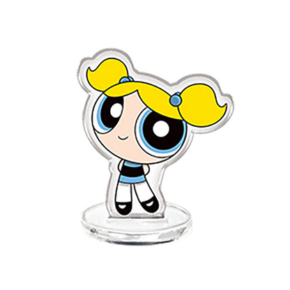 Powerpuff Girls Mame Character Stand Acrylic Figure Gacha Gashapon Complete Set