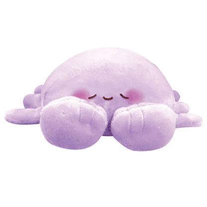 Shy Karappa-chan Crab Plush Toy Keychain Gacha Gashapon Complete Set