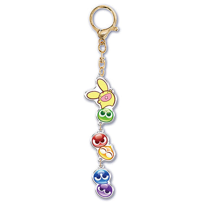 Puyo Puyo Swinging Acrylic Keychain Gacha Gashapon Complete Set