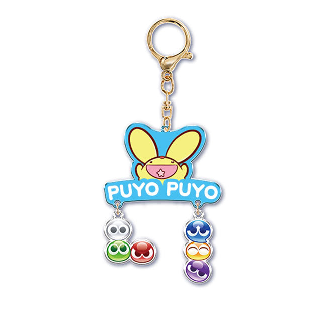 Puyo Puyo Swinging Acrylic Keychain Gacha Gashapon Complete Set