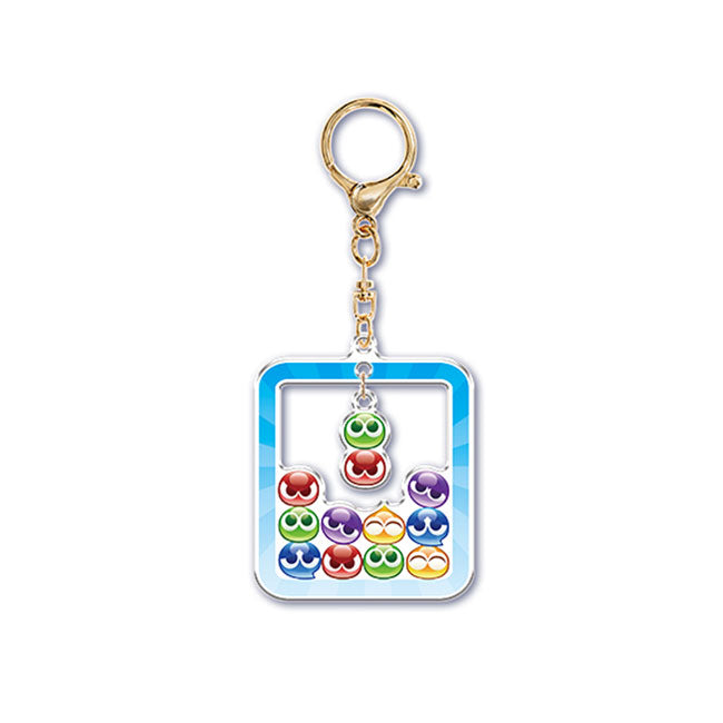 Puyo Puyo Swinging Acrylic Keychain Gacha Gashapon Complete Set