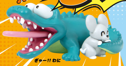 Gyaaa!! Animal Mascot Mini Figure Gacha Gashapon Complete Set