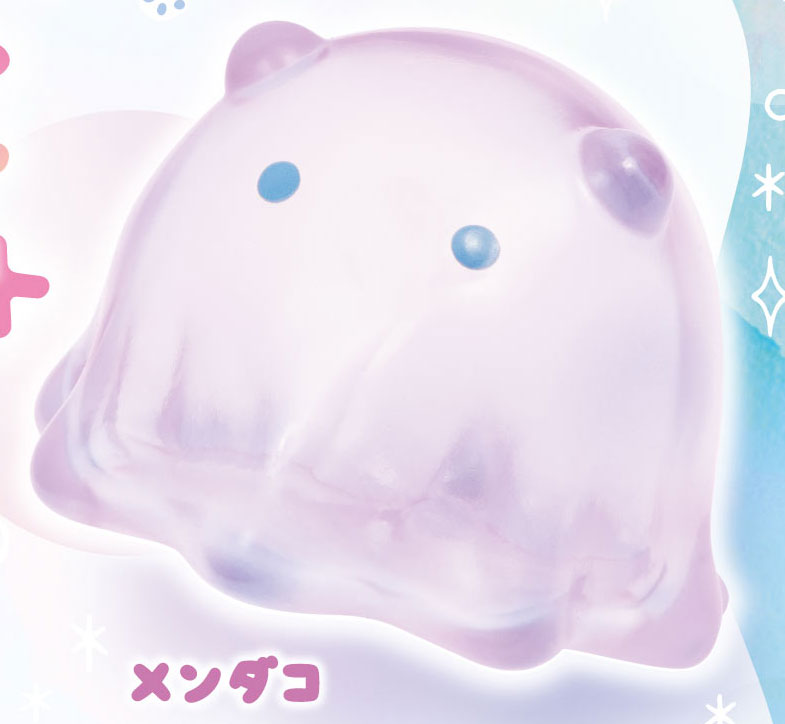 Sea Creatures Powatto Soft Vinyl Mascot Figure Gacha Gashapon Complete Set