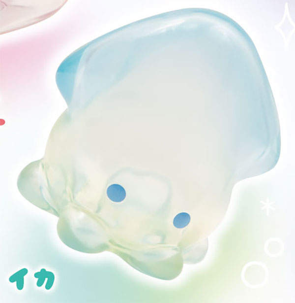 Sea Creatures Powatto Soft Vinyl Mascot Figure Gacha Gashapon Complete Set