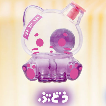 Marble Ramune Cat Mini Figure Gacha Gashapon Complete Set
