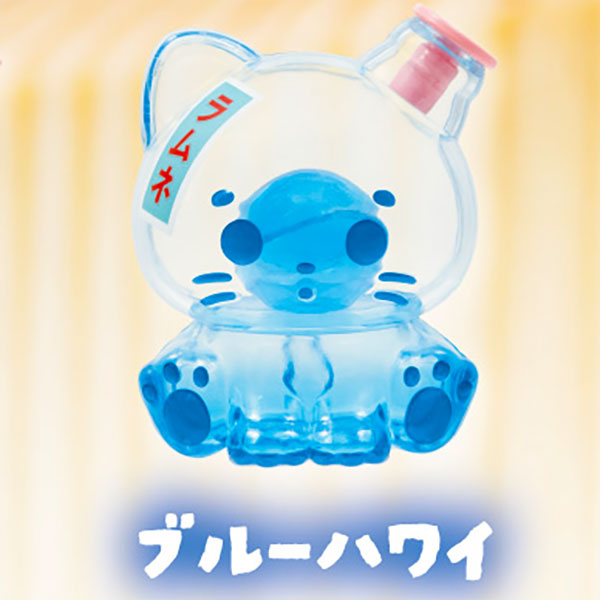Marble Ramune Cat Mini Figure Gacha Gashapon Complete Set