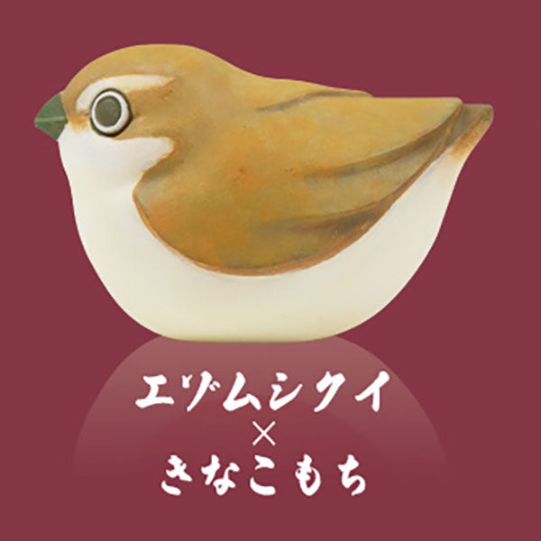 Wagashitori Mascot Figure Japanese Sweets Birds Gacha Gashapon Complete Set