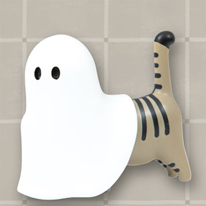 The Cat Checked Ghost Mascot Figure Gacha Gashapon Complete Set