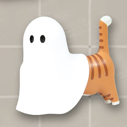 The Cat Checked Ghost Mascot Figure Gacha Gashapon Complete Set
