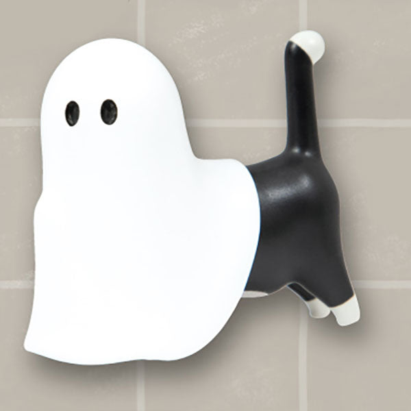 The Cat Checked Ghost Mascot Figure Gacha Gashapon Complete Set