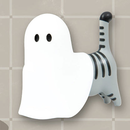 The Cat Checked Ghost Mascot Figure Gacha Gashapon Complete Set