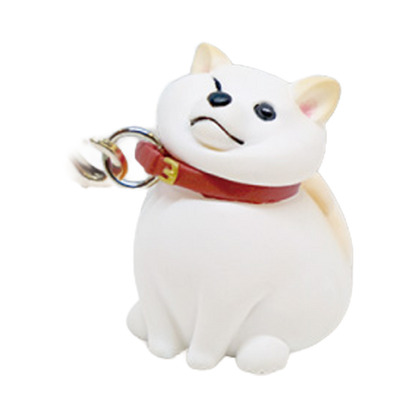 Refusal Dog Strap Shiba Inu Walking on Leash Keychain Gashapon Capsule Toy Complete Set