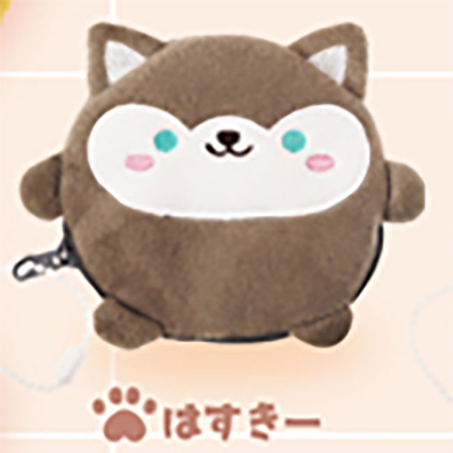 Fluffy Dog and Cat Pouch Plush Gacha Gashapon Complete Set