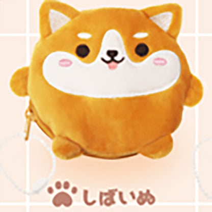 Fluffy Dog and Cat Pouch Plush Gacha Gashapon Complete Set
