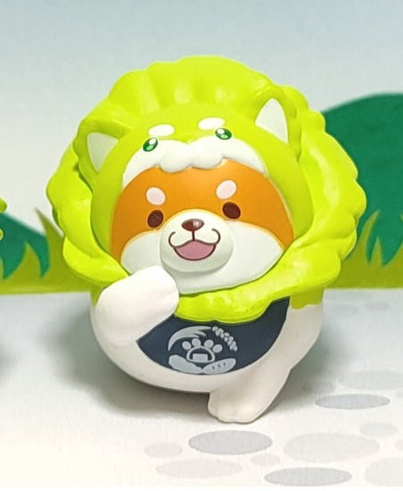 Vegetable Fairy x Loyal Dog Mochishiba Mini Figure Gacha Gashapon Complete Set