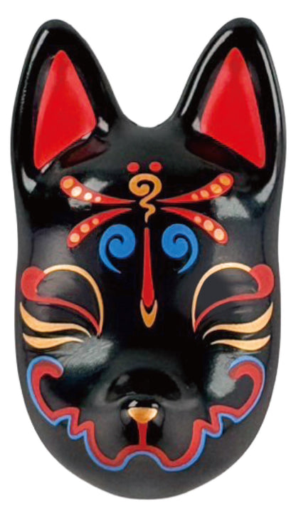 Daikyoya Collection Part.11 Hananari Kitsune Fox Mask Netsuke Strap Gacha Gashapon Complete Set