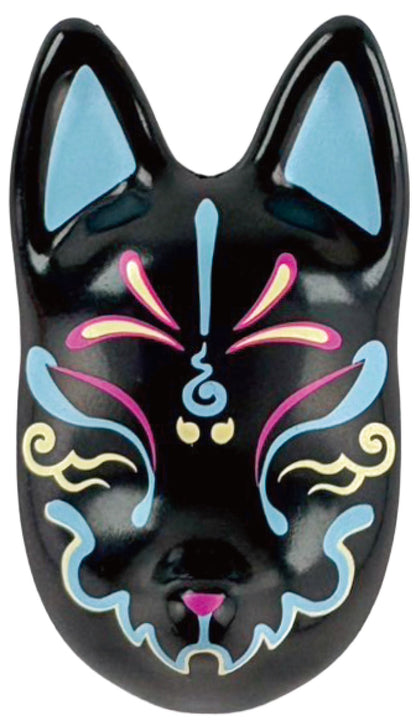 Daikyoya Collection Part.11 Hananari Kitsune Fox Mask Netsuke Strap Gacha Gashapon Complete Set