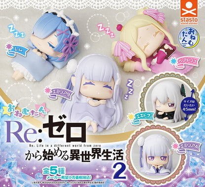 Onemutan Re:Zero Starting Life in Another World 2 Mini Figure Gashapon Complete Set Gacha