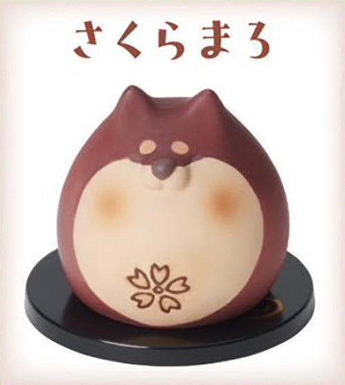 Animal Attraction Kaineko Shoji Mayuga Inu Manju 3 Figure Gacha Gashapon Complete Set