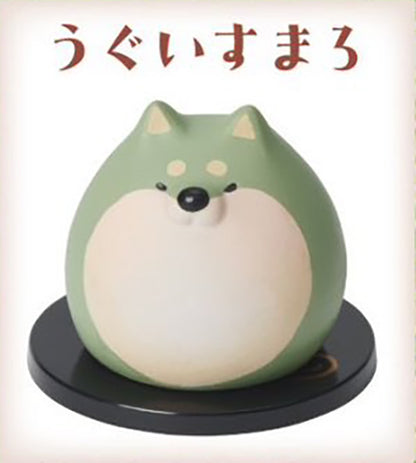 Animal Attraction Kaineko Shoji Mayuga Inu Manju 3 Figure Gacha Gashapon Complete Set