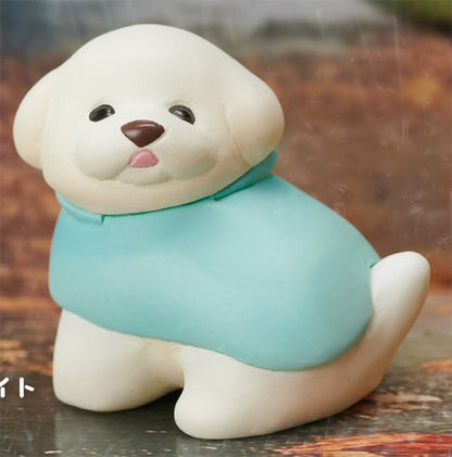Animal Attraction Toy Poodle Walk Mini Figure Gacha Gashapon Complete Set