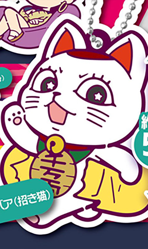 Dandadan Chara Banchokou Rubber Mascot Keychain Gacha Gashapon Complete Set
