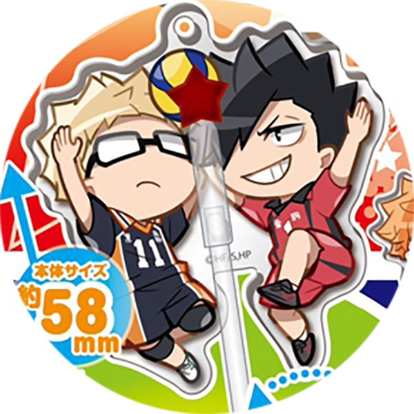Haikyu!! Decora PIC Acrylic Haikyu!! Vol 2 Standee Pick Keychain Figure Gacha Gashapon Complete Set