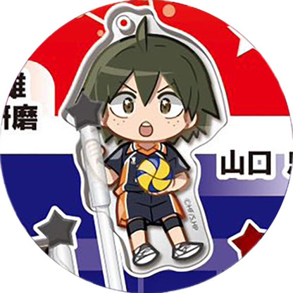 Haikyu!! Decora PIC Acrylic Haikyu!! Vol 2 Standee Pick Keychain Figure Gacha Gashapon Complete Set