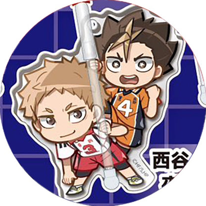 Haikyu!! Decora PIC Acrylic Haikyu!! Vol 2 Standee Pick Keychain Figure Gacha Gashapon Complete Set