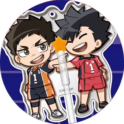 Haikyu!! Decora PIC Acrylic Haikyu!! Vol 2 Standee Pick Keychain Figure Gacha Gashapon Complete Set