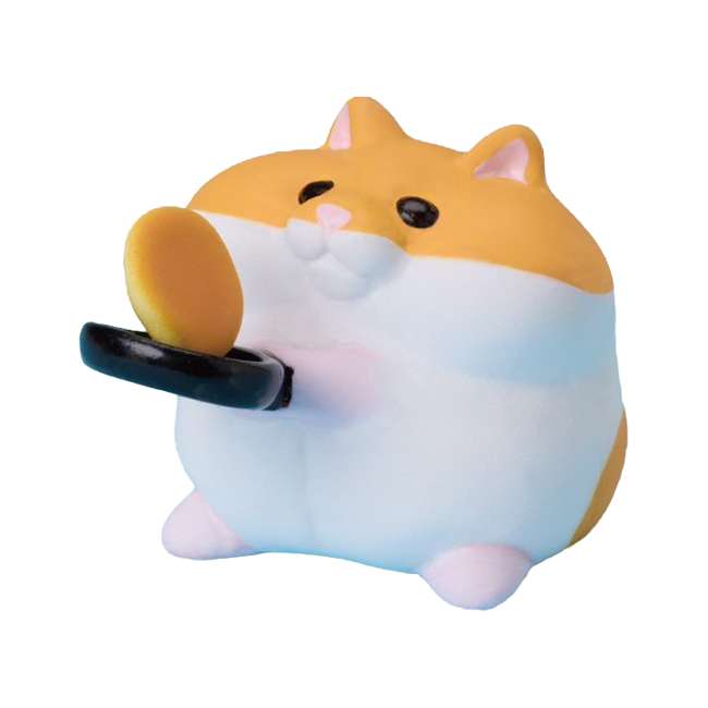 Animal Attraction Mochiri Hamster Pancake Class Mini Figure Gashapon Complete Set Gacha