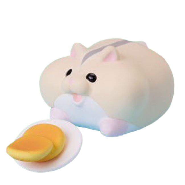 Animal Attraction Mochiri Hamster Pancake Class Mini Figure Gashapon Complete Set Gacha