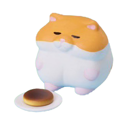 Animal Attraction Mochiri Hamster Pancake Class Mini Figure Gashapon Complete Set Gacha