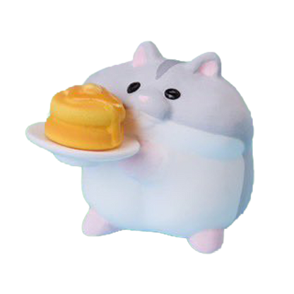 Animal Attraction Mochiri Hamster Pancake Class Mini Figure Gashapon Complete Set Gacha